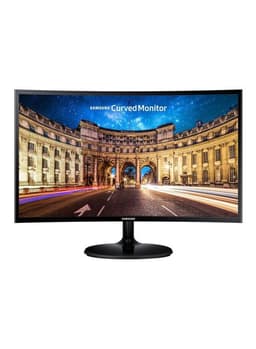 24-Inch Full HD Curved Monitor Black view 1
