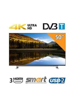 50-Inch 4K Smart Frameless D-LED TV 50U5965EA Black - WE Offer (100 GB Free for 3 Months) 50U5965EA Black view 4