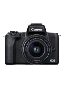 EOS M50 Mark II Mirrorless Digital Camera With 15-45mm Lens Black view 1