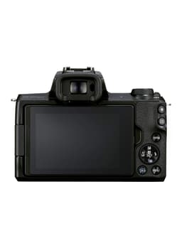 EOS M50 Mark II Mirrorless Digital Camera With 15-45mm Lens Black view 3