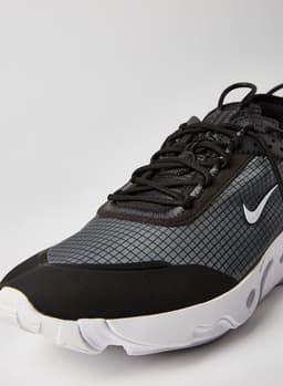 React Live Sneakers Black/White-Dk Smoke Grey view 4