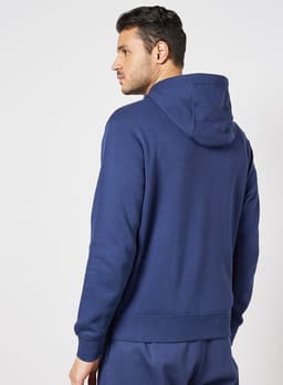 Sportswear Club Graphic Hoodie Blue view 2