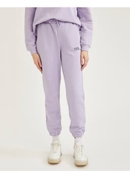 Relaxed Fit Knitted Joggers Lilac view 1